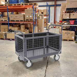 फ्लैट वाले ट्रक पोर्टर्स के घरेलू ट्रॉलियों ने कूरियर ट्रेलरों को पिक-अप करने के लिए पोर्टेबल फोल्डिंग ट्रॉली को हटा दिया - Product Image 5