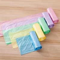 Sacs poubelles personnalisés avec logo imprimé pour la vente en gros de sacs pour poubelles