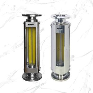 Débitmètre à rotor en acier inoxydable LZB-B, en laiton et en verre, produit OEM personnalisable pour la mesure des liquides, des gaz, de l'air, de l'eau et de l'huile - Product Image 1