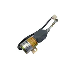 Válvula solenoide de apagado para excavadora Senwo 6108-1115030 para motor Yuchai, para medios de aceite a alta temperatura - Product Image 2
