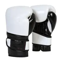 Black PU Leather Boxing Gloves