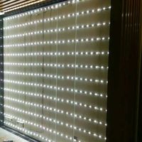 Plafond tendu professionnel en PVC léger, imprimé UV, bleu ciel, blanc nuage, matériau en tissu