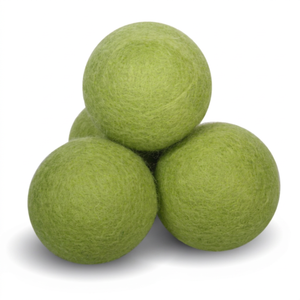 Feutre de laine biologique nouvelle-zélande, balles de couleur, Gree, laine organique, fait à la main, vente en gros, 100% - Product Image 1