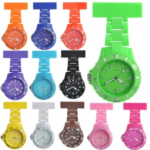Orologio Portatile Unisex con Quadrante in Vetro e Cinturino in Plastica per Medici e Infermieri - Ottimo Regalo Colorato Tascabile Larghezza 16mm - Product Image 4
