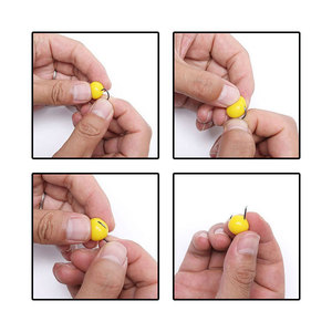 <span class=keywords><strong>Kilo</strong></span> Pack Soft TPR Flotante Hundimiento Olor Señuelo Bola flotante Cebo Material suave Cuentas suaves y tapones en T - Product Image 5
