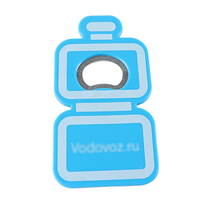 Ouvre-bouteille magnétique de réfrigérateur vierge de sublimation de logo personnalisé