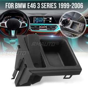Bandeja de Almacenamiento para Consola Central de Auto, Caja para Monedas, para BMW Serie 3 E46 1999 2000 2001 2002 2003 2004 2005 2006, 51168217957, 51168217953 - Product Image 1