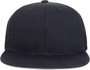 Gorra de béisbol deportiva OEM FÁBRICA DE Vietnam gorra de camionero logotipo bordado gorras Snapback espalda de malla estructurada pico plano personalizadas de 6 paneles - Product Image 4