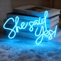 Letrero de Neón con Luz LED, Caracteres Iluminados, Letreros de Lámpara de Neón Flexibles, Letreros de Letras Iluminadas LED 3D Personalizados