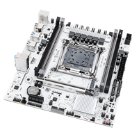 Motherboard HUANANZHI X99-4MT PLUS Soket LGA2011-3 Mendukung DDR3 1866/1600/1333 Memori Maksimal 128GB untuk Gaming & Penggunaan Bisnis
