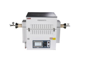 Horno de tubo de precisión Horno de tubo rotativo de laboratorio Tubo de cerámica de alúmina con enfriador Horno de tubo eléctrico personalizado - Product Image 2