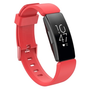 Silicone dây đeo cổ tay vòng đeo tay cho <span class=keywords><strong>Fitbit</strong></span> truyền cảm hứng cho <span class=keywords><strong>HR</strong></span> hoạt động Tracker Smartwatch thay thế ban nhạc đồng hồ dây đeo cổ tay - Product Image 4