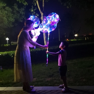 Giant Round Luminous Party clear Latex Led Bobo <strong>Balloon</strong> for Events - Product Image 3