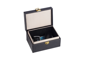 Porte-clés Faraday Cage pour clés de <span class=keywords><strong>voiture</strong></span> antivol bloquant le signal d'entrée sans <span class=keywords><strong>clé</strong></span> avec sac en cuir Serrure à <span class=keywords><strong>clé</strong></span> de <span class=keywords><strong>voiture</strong></span> sûre et sécurisée - Product Image 4