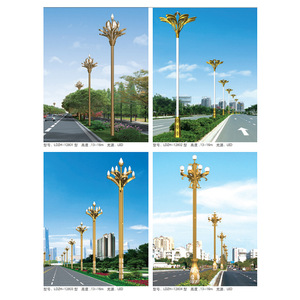 ไฟถนน LED อลูมิเนียมอัลลอยด์ กันน้ำ IP65 สำหรับสวนภายนอก แสงสว่าง 5000K สีขาวกลางวัน ใช้ไฟ AC 220V รับประกัน 10 ปี - Product Image 3
