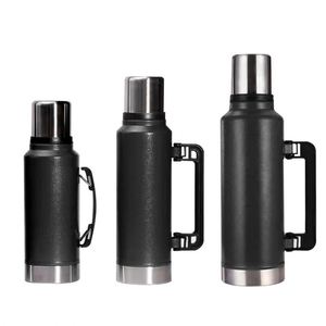 Mug de voyage isotherme en acier inoxydable, populaire, 1000 ml, avec poignée, design durable pour le camping et la randonnée - Product Image 6