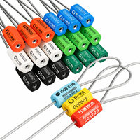 Sello de Seguridad Desechable para Cables, de Alta Seguridad, de 1.8 mm, Hexagonal, a Prueba de Manipulaciones, con Longitud Personalizable y Código QR