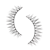 Logo personnalisé en gros de cils de cheveux synthétiques 3D de marque cils de cheveux synthétiques de marque privée