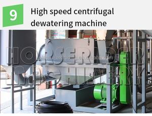 من مصنع رقائق الحيوانات الأليفة المعاد تدويرها ، زجاجة نقية من الحيوانات الأليفة مغسولة بالحارة - Product Image 3