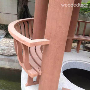 Polymère de bois composite de pavillon rustique WPC avec toit en polycarbonate, assemblage facile pour terrasse et balcon - Product Image 5