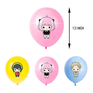 Decoraciones <span class=keywords><strong>de</strong></span> Cumpleaños <span class=keywords><strong>de</strong></span> Spy X Family, Banderines, Globos, Decoración para Baby Shower, Banderas Desechables, Adornos para Cupcakes, Artículos para Fiestas Infantiles - Product Image 5