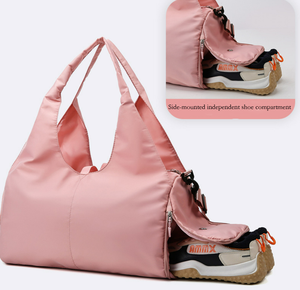 Bolsos elegantes de Yogo para mujer, bolso de viaje tipo bandolera de un solo hombro de mano de gran capacidad, bolsa deportiva para Fitness para niñas al aire libre - Product Image 6