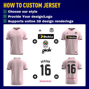 Maglia da Calcio Digitale Personalizzata con Numeri e Loghi della <span class=keywords><strong>Squadra</strong></span> Realizzata in Tessuto Traspirante ad Asciugatura Rapida - Product Image 3