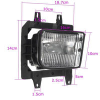 Pour BMW E30 Phare Antibrouillard 318i 318is 325i 1985-1993