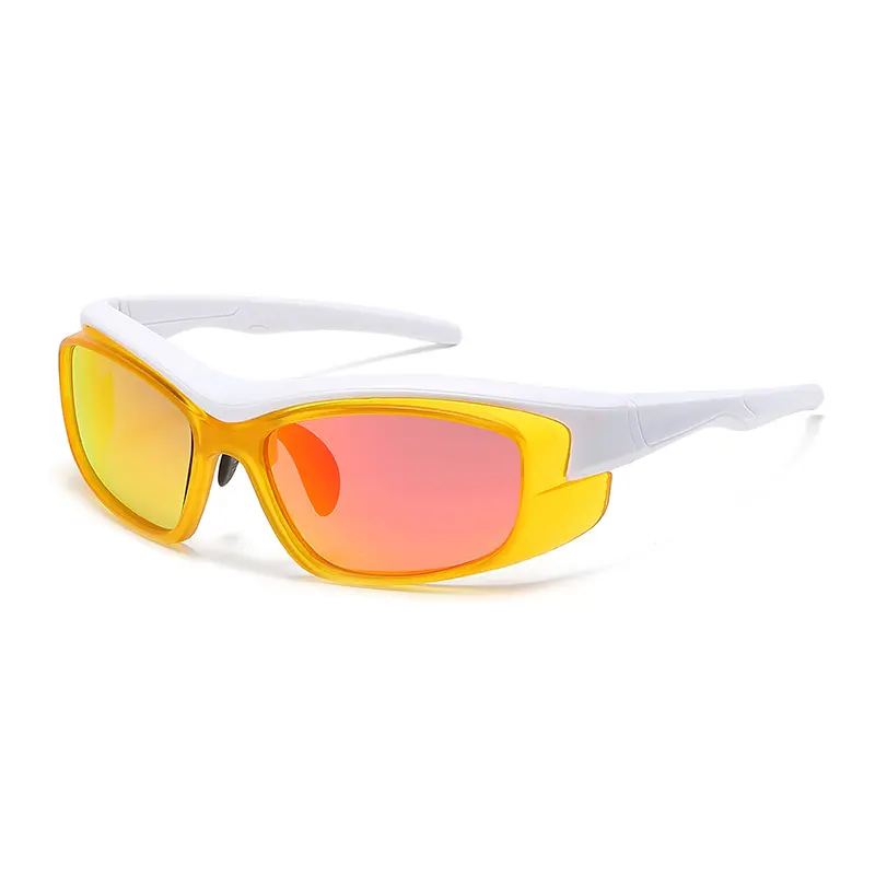2024 Mode Retro Zukunftstechnik Y2K Herren-Sonnenbrille Outdoor-Schatten Sport Autofahren Sonnenbrille