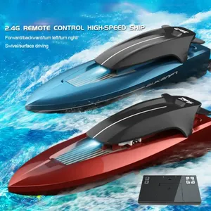 <span class=keywords><strong>Mini</strong></span> modèle de hors-bord télécommandé électrique 2.4G jouets de <span class=keywords><strong>bateau</strong></span> et de <span class=keywords><strong>bateau</strong></span> RC pour enfants vitesse simulée avec charge électrique - Product Image 1
