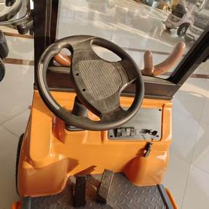 Voiture de tourisme électrique vintage fabriquée en Chine avec batterie au plomb-acide, phares à LED, plus de 8 places pour les parcs à thème et les aéroports - Product Image 5