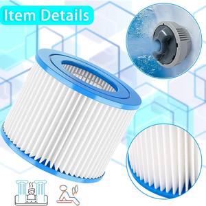 <span class=keywords><strong>Accessoires</strong></span> de filtre pour piscine, maille filtrante haute précision compatible avec les cartouches de filtre <span class=keywords><strong>Bestway</strong></span>. - Product Image 5