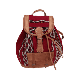 Mochila de cuero de Kilim Amazigh - Product Image 2