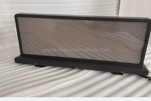 หน้าจอ LED ติดรถยนต์ P3ความละเอียดสูงกลางแจ้งหน้าจอติดหลังคาสองด้านหน้าจอรถแท็กซี่ - Product Image 3