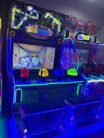 Simulateur d'arcade de tir aquatique professionnel 4 joueurs, machine de jeu interactive pour enfants pour centres commerciaux et parcs d'attractions