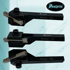 Juego de Herramientas de Corte y Modelado Mini, Incluye Tamaños de Vástago de 6mm/8mm/10mm con Cuchilla de Corte HSS y Mini Herramienta de Torneado - Product Image 4