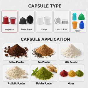 Dernière nouvelle conception certifiée CE prix d'usine à grande vitesse Machine automatique de remplissage et de scellage de capsules de café Nespresso - Product Image 2