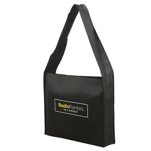 Recycle Eco-vriendelijke Aangepaste Non-woven Schoudertas Niet-geweven Messenger Bag Met Logo