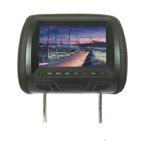 Pantalla de Monitor de reposacabezas MP5 para coche LCD de alta definición de 7 pulgadas para Bluetooth USB, entretenimiento de vídeo trasero, tarjeta SD de asiento trasero OEM