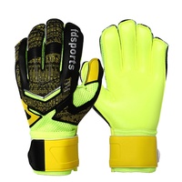 Nouveaux gants de gardien de but de football de sport, taille 6, latex super doux, protection des doigts, gants d'entraînement pour gardien de but