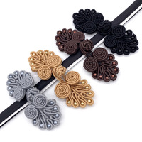Boutons Cheongsam à sept perles tissés à la main pour accessoires vestimentaires ; Boutons de manteau ; Boutons décoratifs
