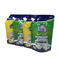Petit distributeur de mousse de détergent à main de voyage écologique imprimé personnalisé recharge en plastique sac d'emballage pour shampoing savon liquide