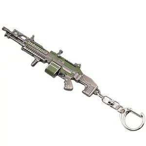迷你金属枪模型艺术钥匙扣猿x射击游戏11厘米定制prodrct现货花式钥匙