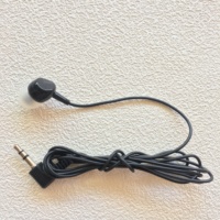 Écouteur mono filaire jetable 3,5 mm à bas prix pour guide touristique / Écouteur mono latéral unique