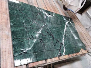 Mármol Verde Guatemala de Piedra Natural para Encimeras de Cocina y Baño, Esculturas con Diseño Gráfico - Product Image 4