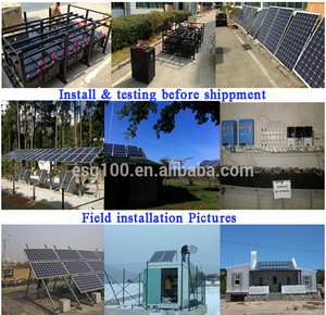ระบบพลังงานแสงอาทิตย์แบบออฟกริด 5KW 8KW 10KW สำหรับใช้ในบ้าน ชุดโซลาร์เซลล์ - Product Image 2