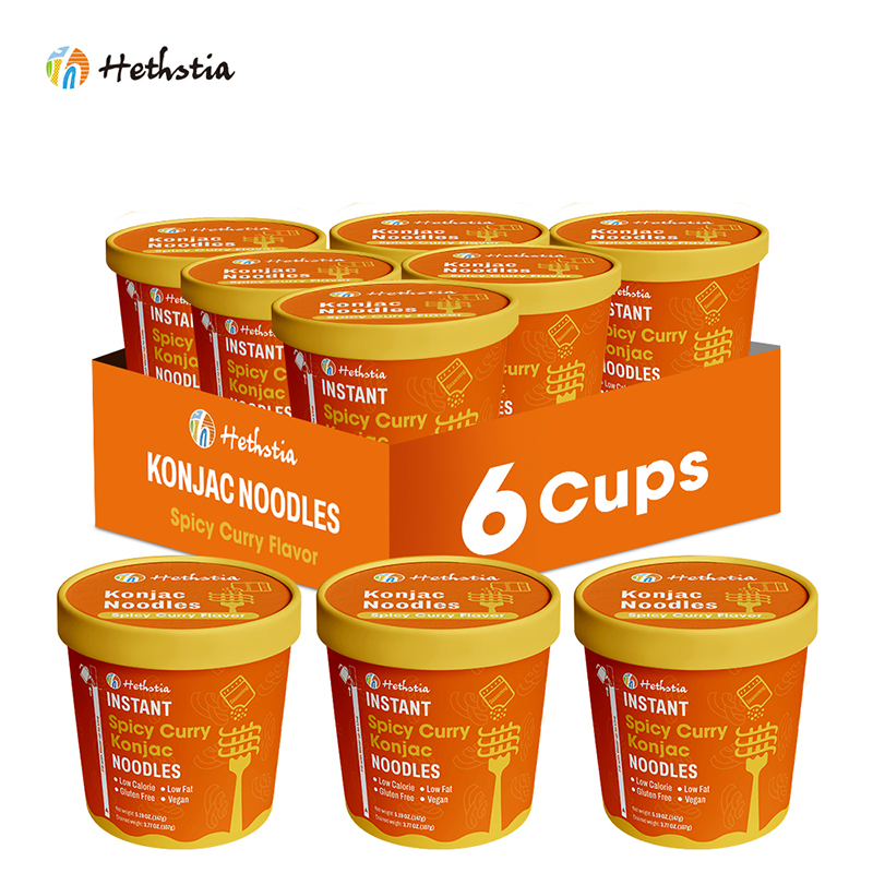 Hethstia Low Calorie Spicy Curry Konjac