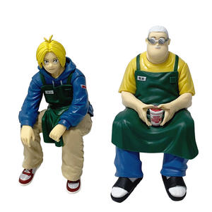 ฟิกเกอร์อนิเมะซากาโมโตะ, ฟิกเกอร์ตัวการ์ตูนใหม่รูปปั้นการ์ตูนมังงะของเล่นตกแต่งโต๊ะ - Product Image 5