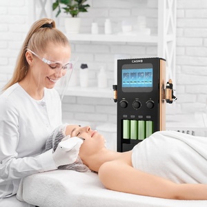 Appareil professionnel 4-en-1 d'hydro-peeling facial, machine à jet d'oxygène Hydra, dermabrasion certifiée CE, compatible US/IT/ZA/CN - Product Image 1