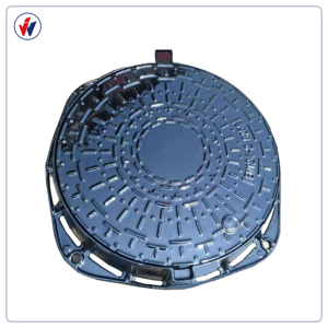 Premium Quality Manhole Cover Ductile Cast Iron D400 China Foundry Direct Supply ISO Certified Making Hydraulic Press Machine LW - Product Image 3